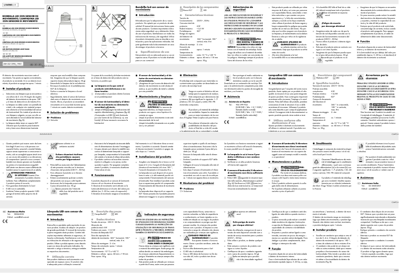 First page image of the manual for HG05436B