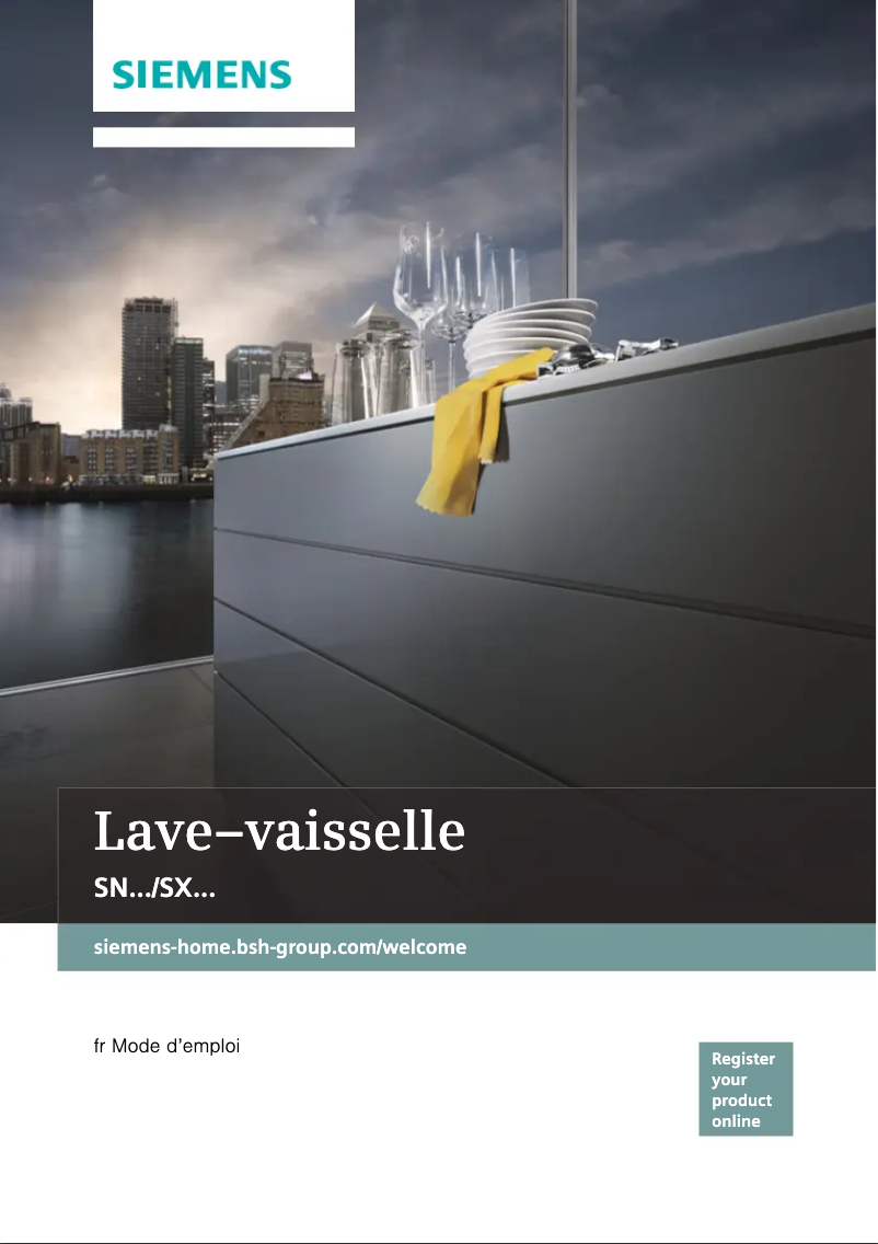 First page image of the manual for SN636X00ME