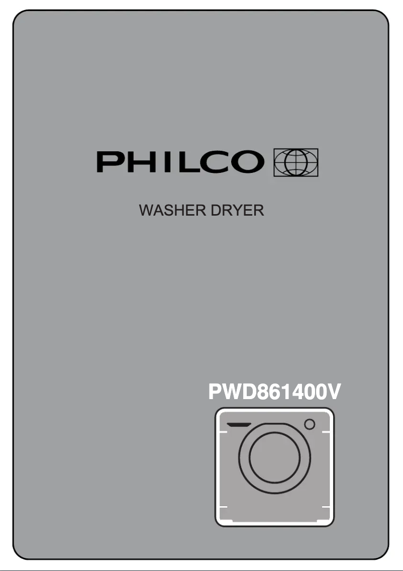 First page image of the manual for PWD861400V