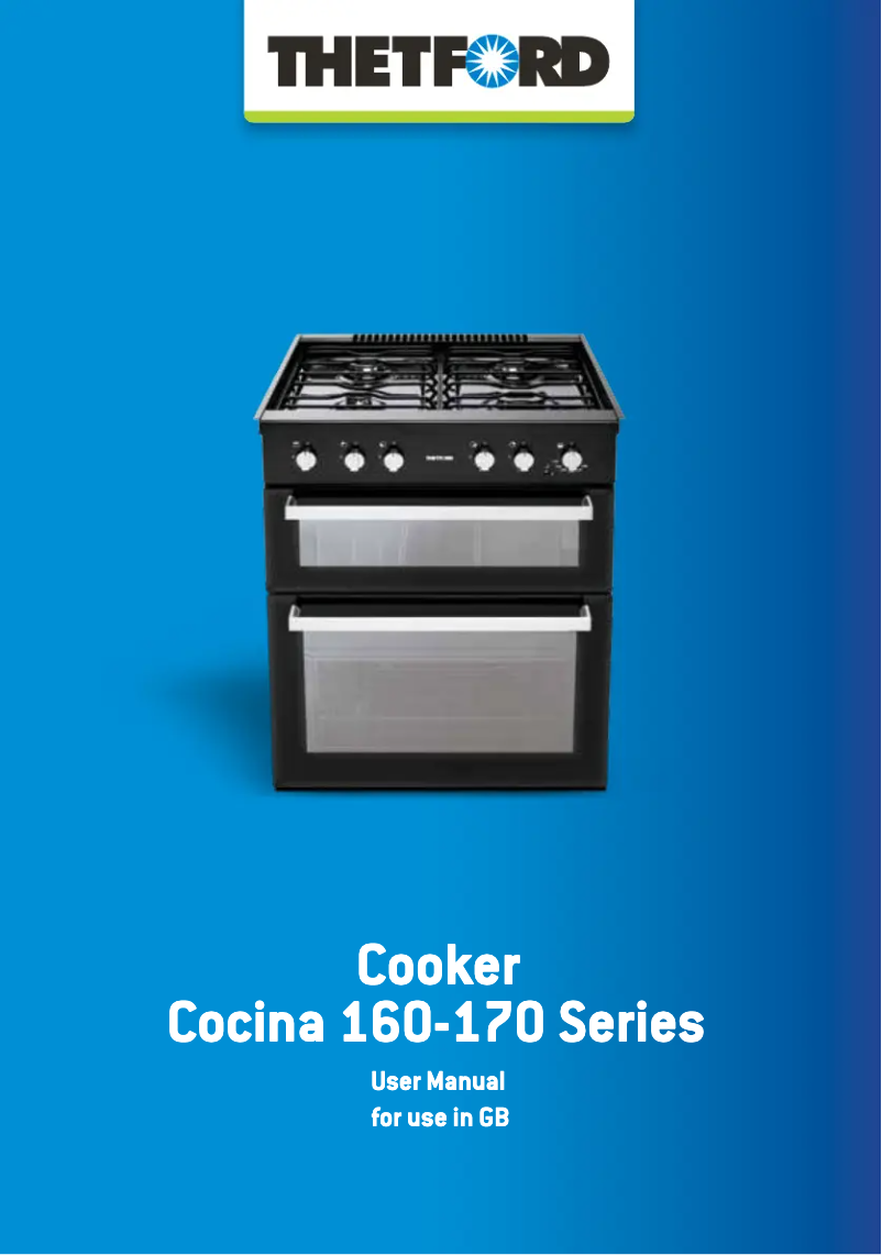 Page 1 of the manual User Manual Thetford Cocina SCK16