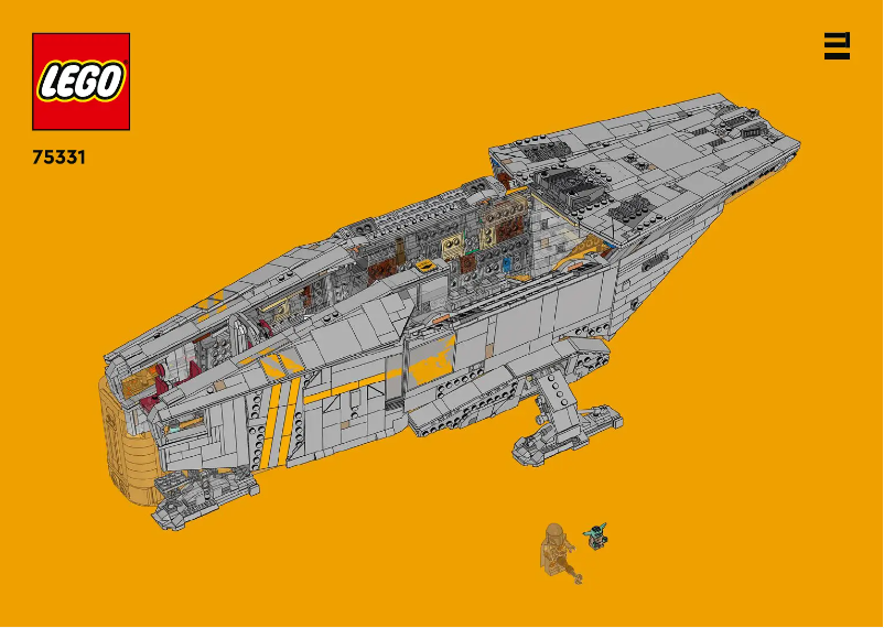 First page image of the manual for Star Wars 75331