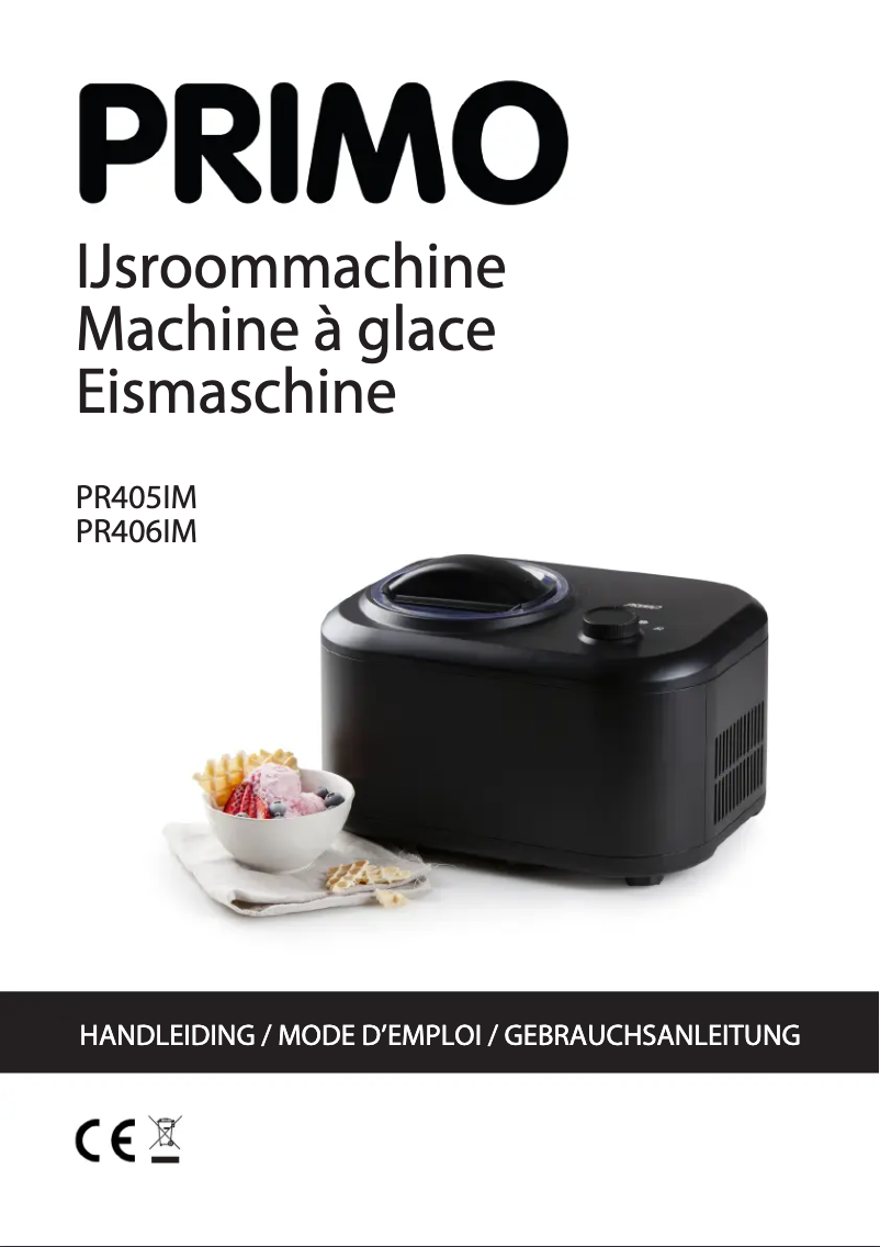 Page 1 of the manual User Manual Primo PR406IM