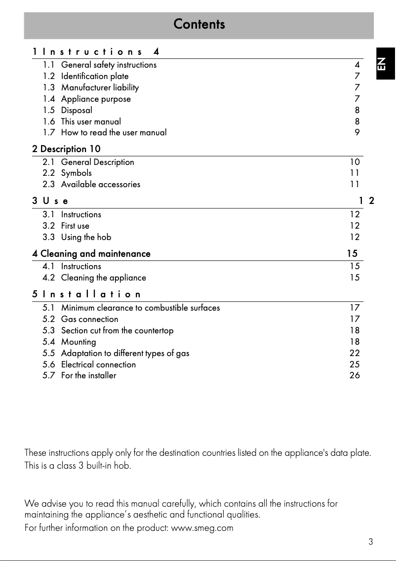First page image of the manual for PV164LCNAU
