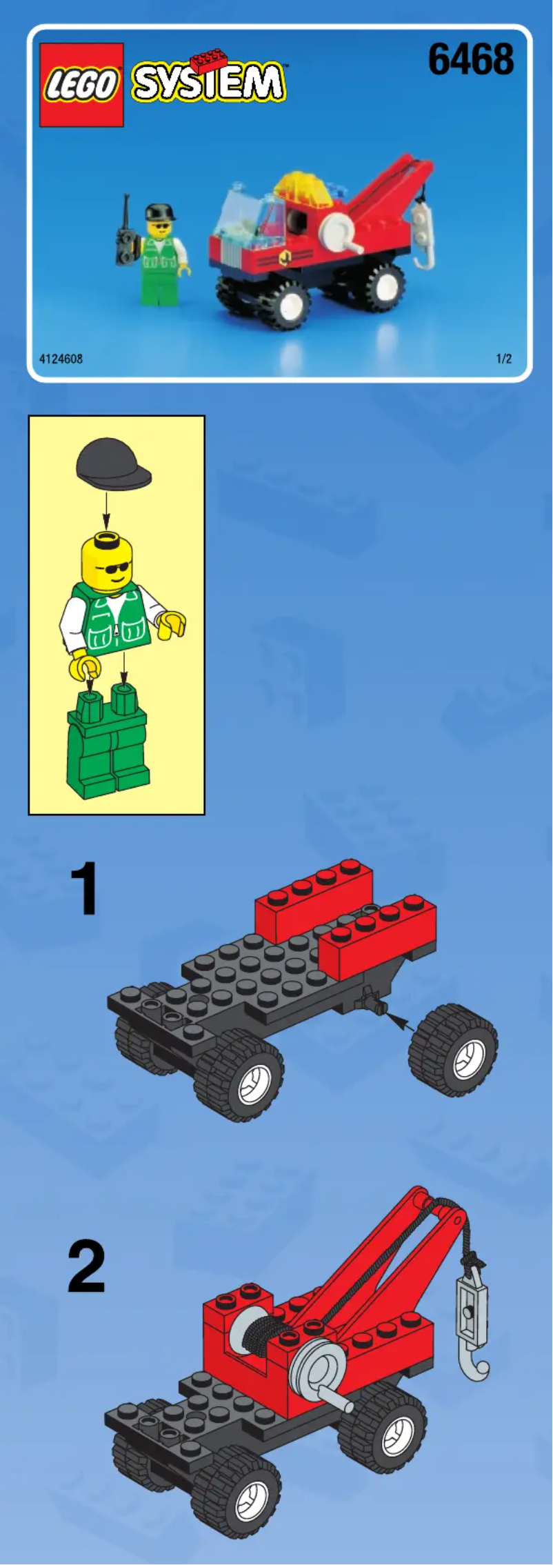 First page image of the manual for TOW 'N' GO