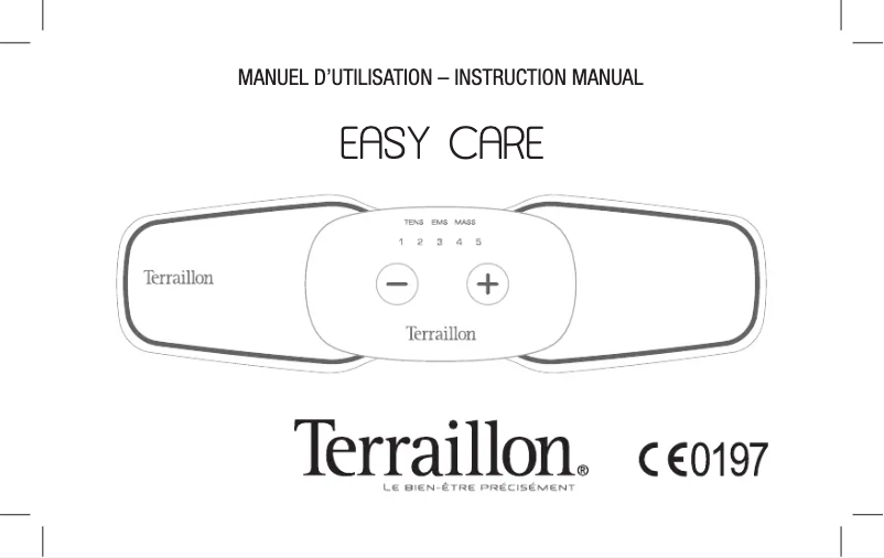 First page image of the manual for Easy Care