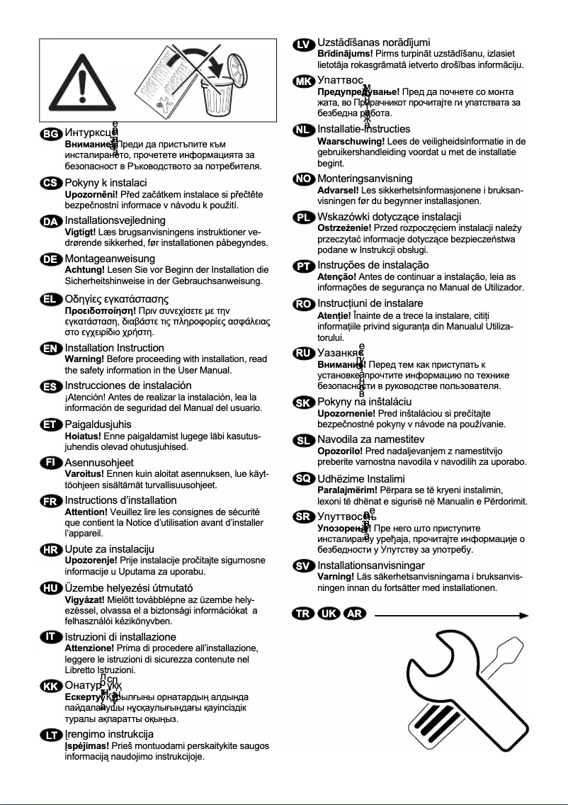 First page image of the manual for L6478AFL