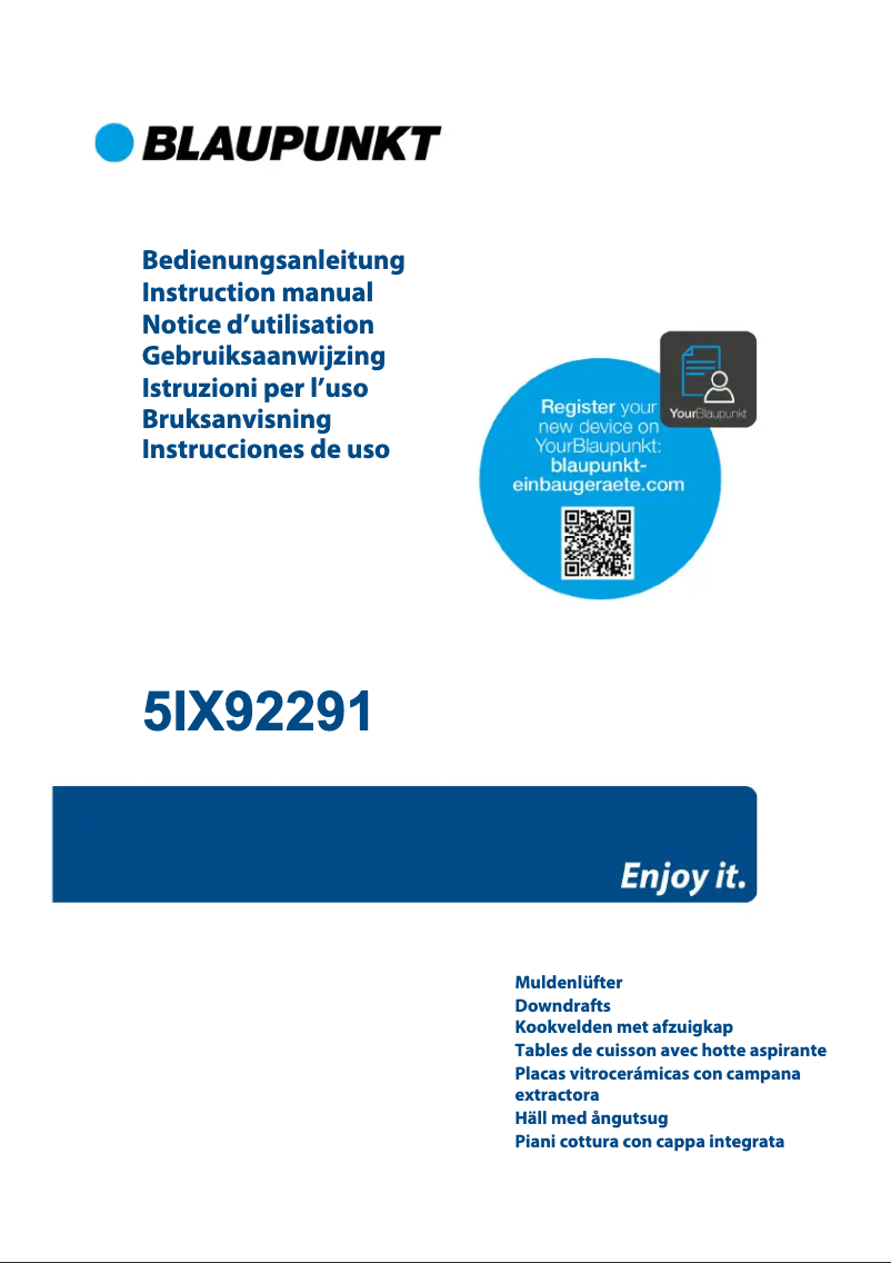 Image de la première page du manuel de l'appareil 5IX92291