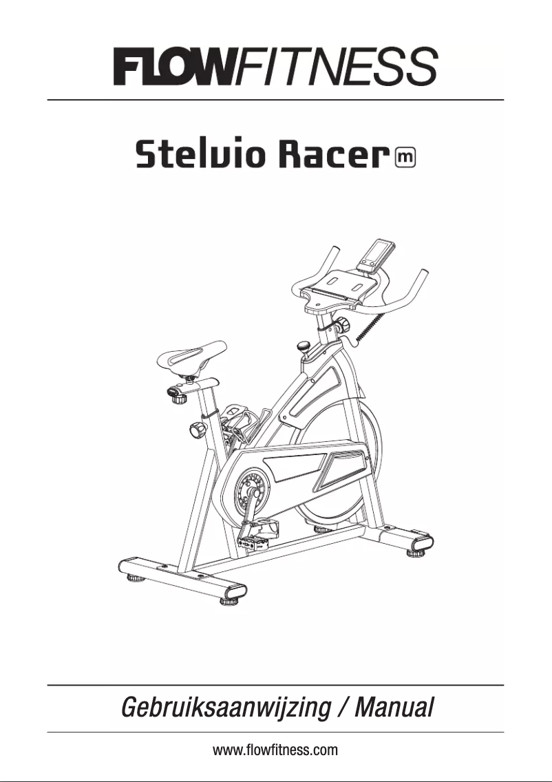 Page 1 of the manual User Manual Flow Fitness Stelvio Racer M