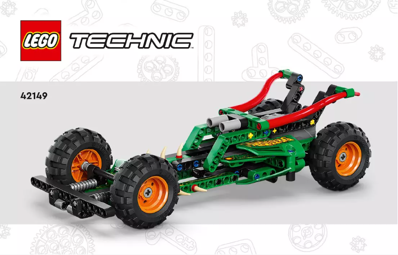 Page 1 of the manual User Manual Lego Technic 42149