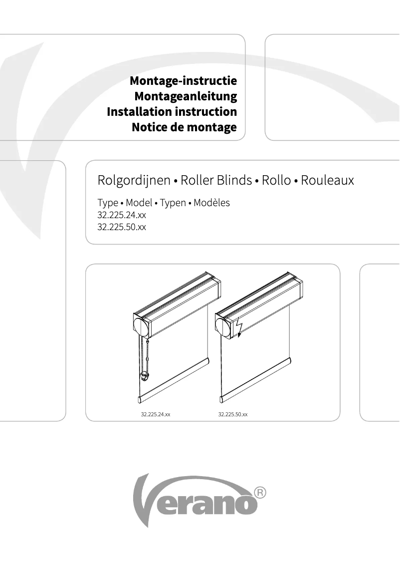 Page 1 of the manual User Manual Verano Casette 225