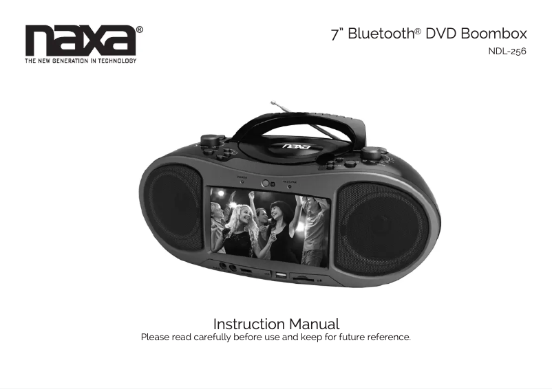 Page 1 of the manual User Manual Naxa NDL-256