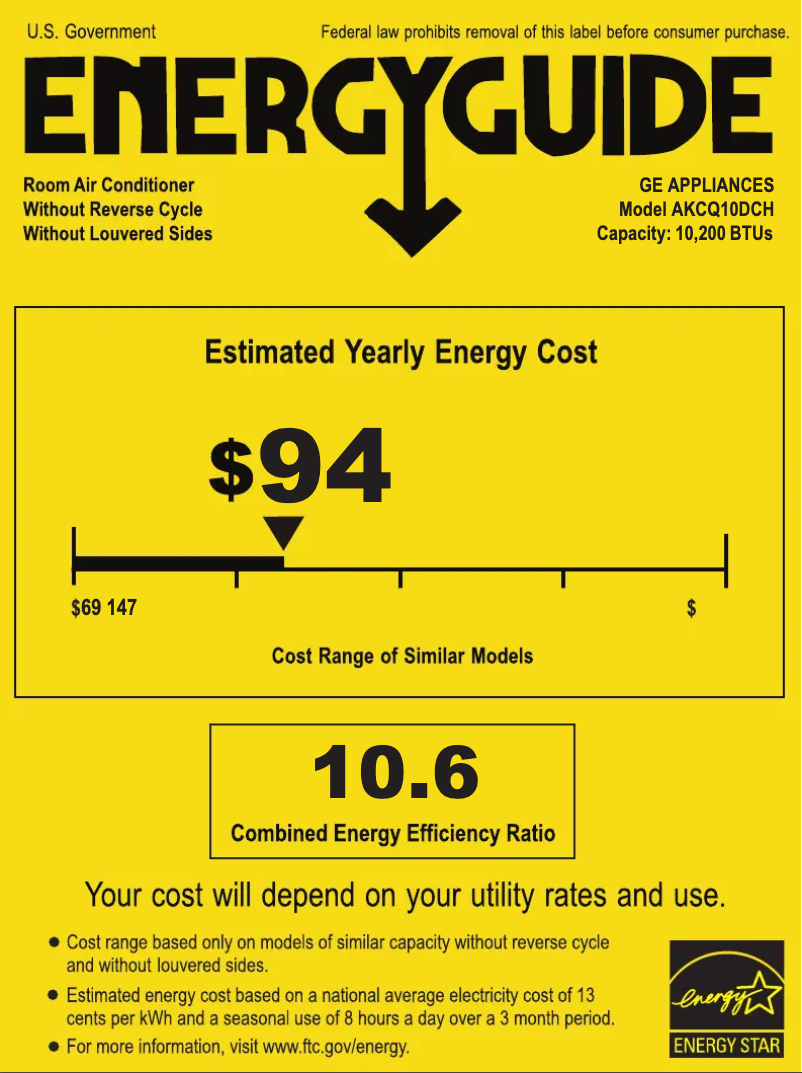 First page image of the manual for AKCQ10DCH