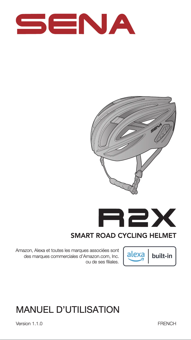 Page 1 of the manual User Manual Sena R2X