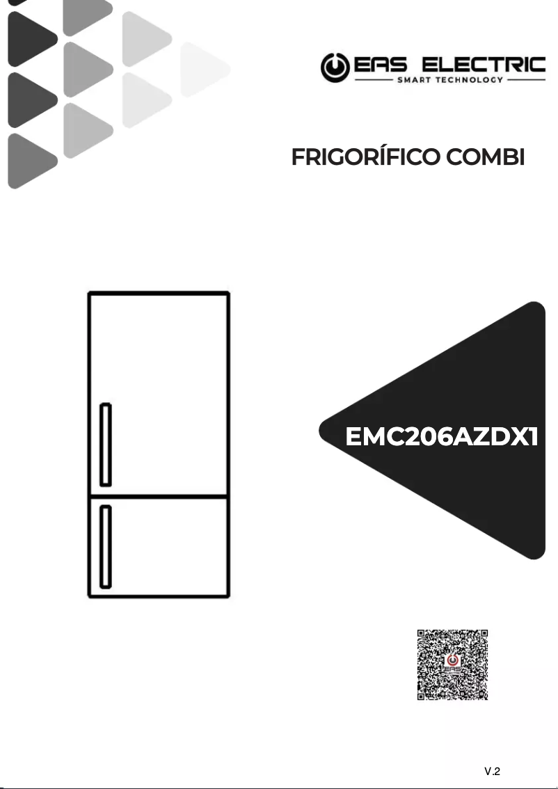 Page 1 of the manual User Manual EAS Electric EMC206AZDX1