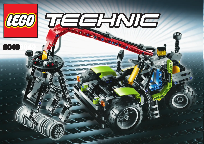 First page image of the manual for Tractor with Log Loader