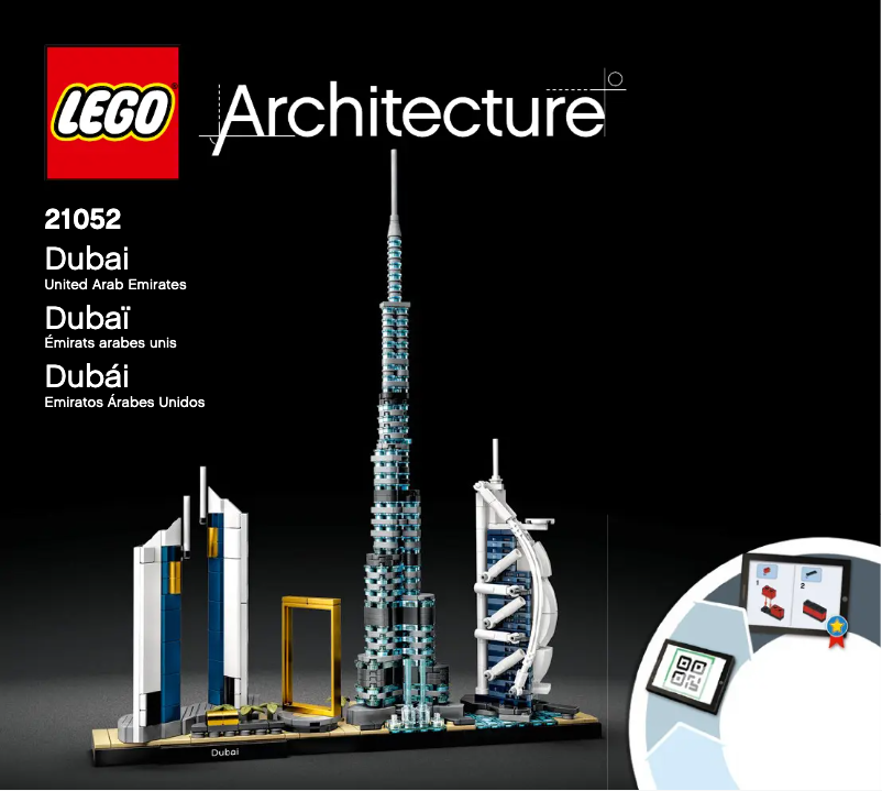 Page 1 of the manual User Manual Lego Dubai 21052
