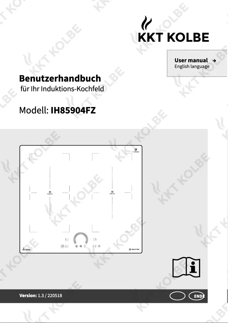 First page image of the manual for IH85904FZ