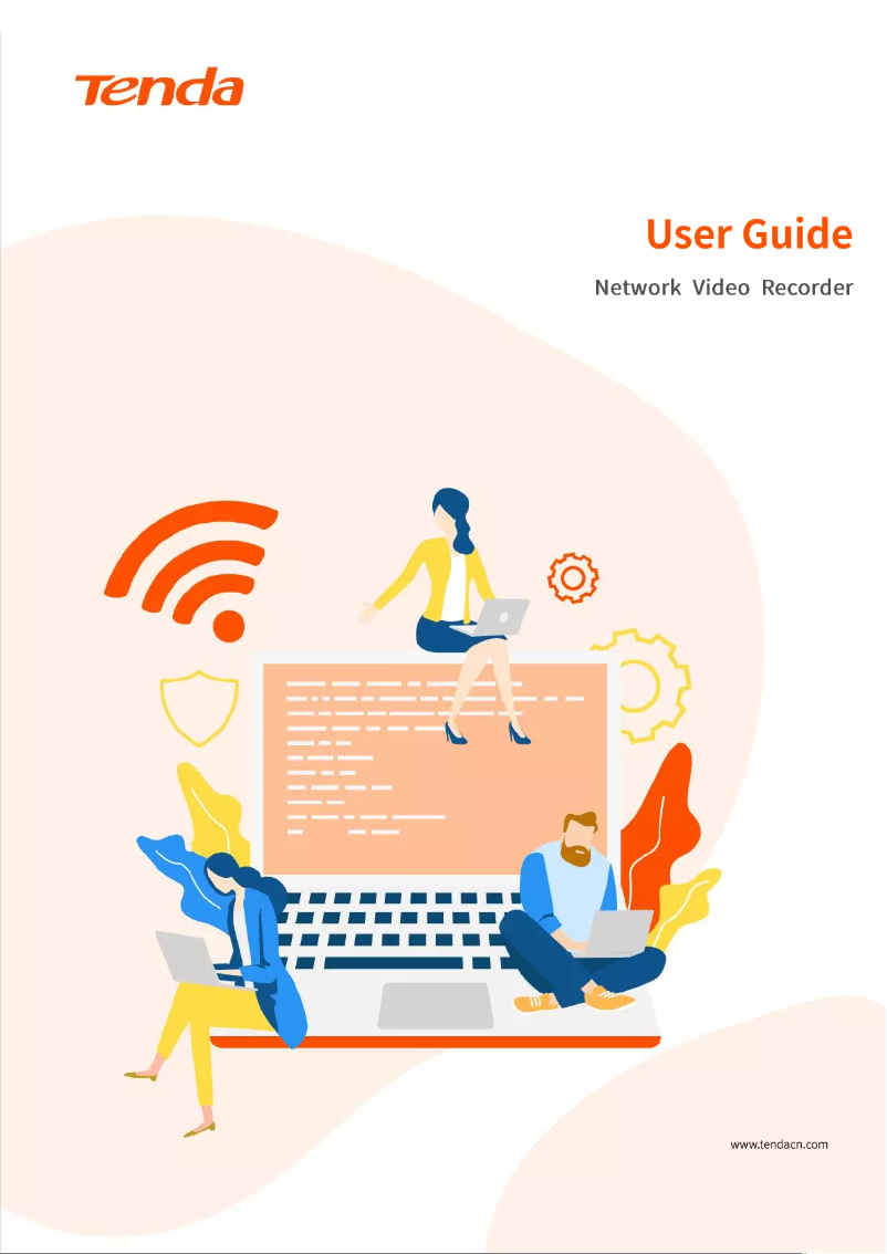 Page 1 de la notice Manuel utilisateur Tenda K4P-4TR