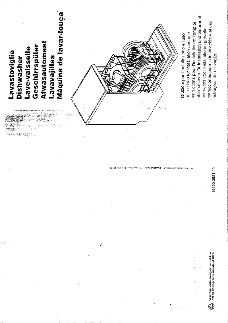 Page 1 of the manual User Manual Candy LS DFI 45 UK