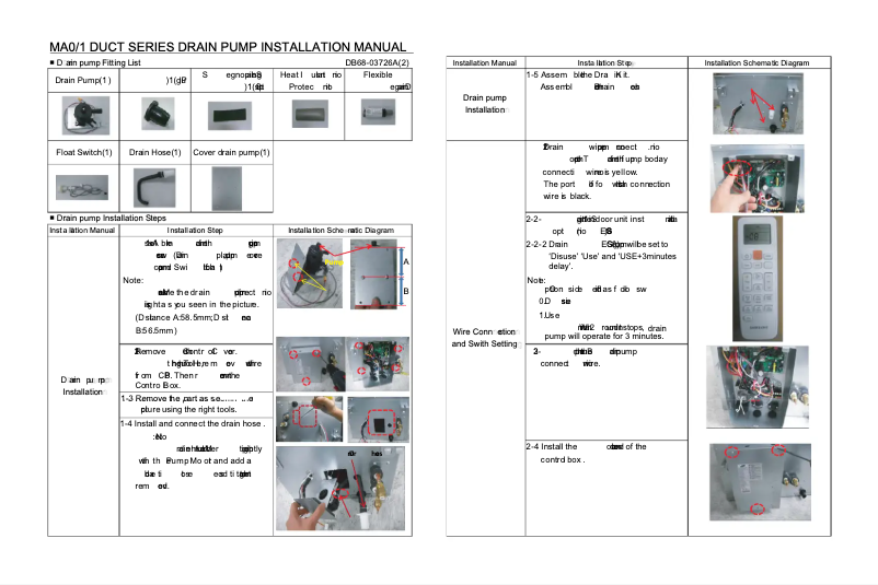 First page image of the manual for MDP-M075SGU1