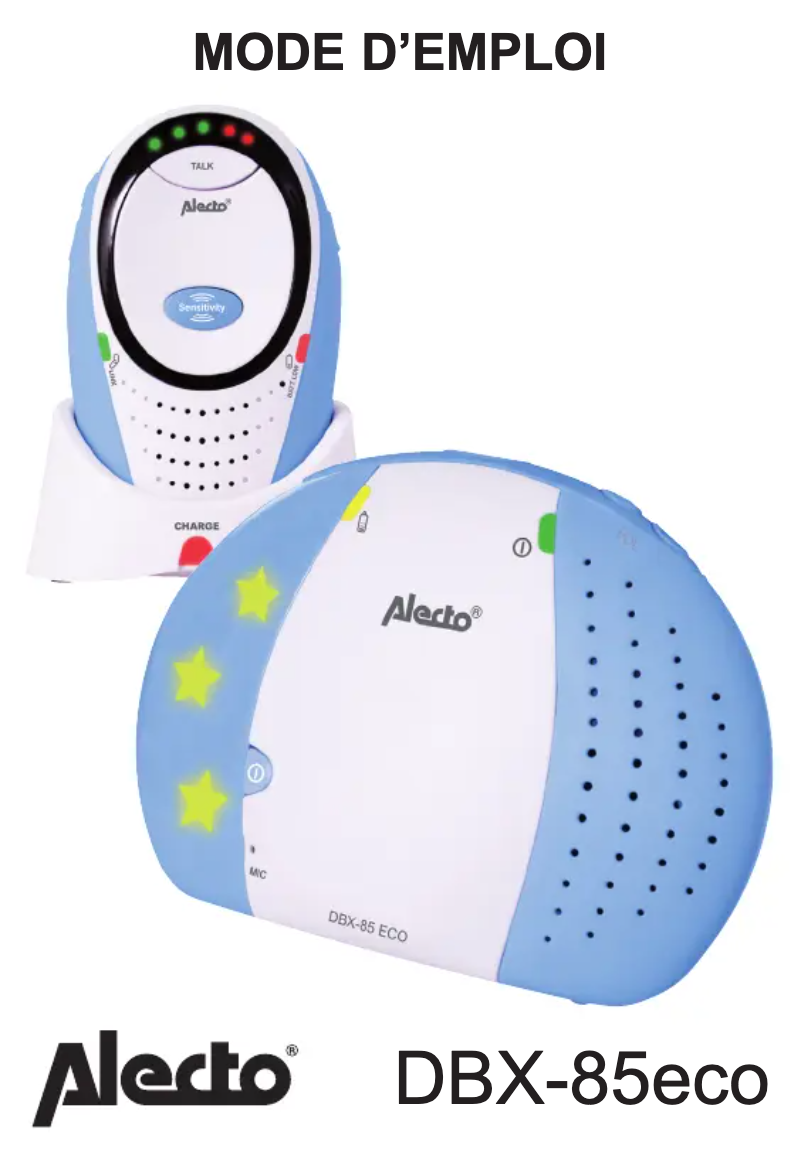 First page image of the manual for DBX-80