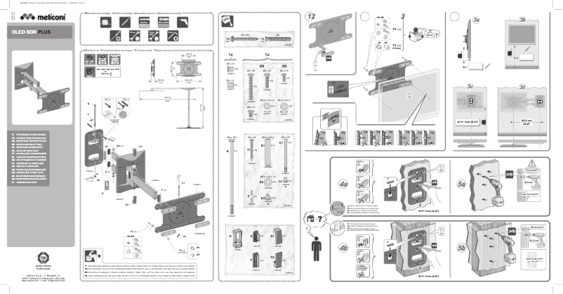 Page 1 of the manual User Manual Meliconi OLED SDR Plus