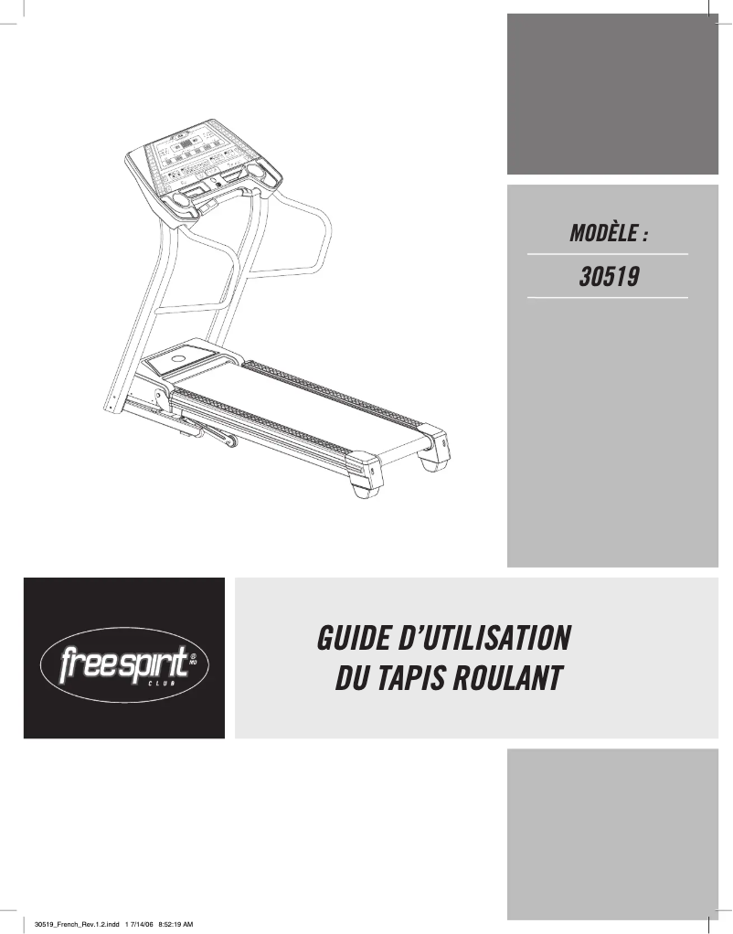 Image de la première page du manuel de l'appareil CST4.6