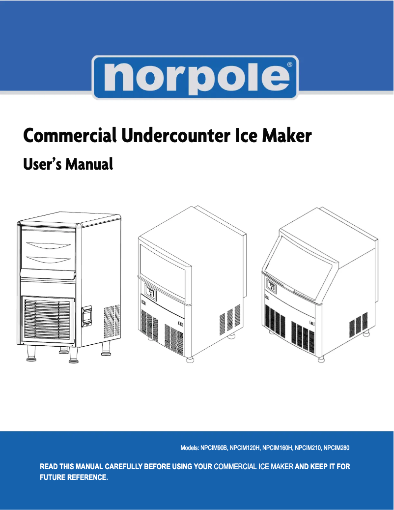 Page 1 of the manual User Manual Norpole NPCIM210