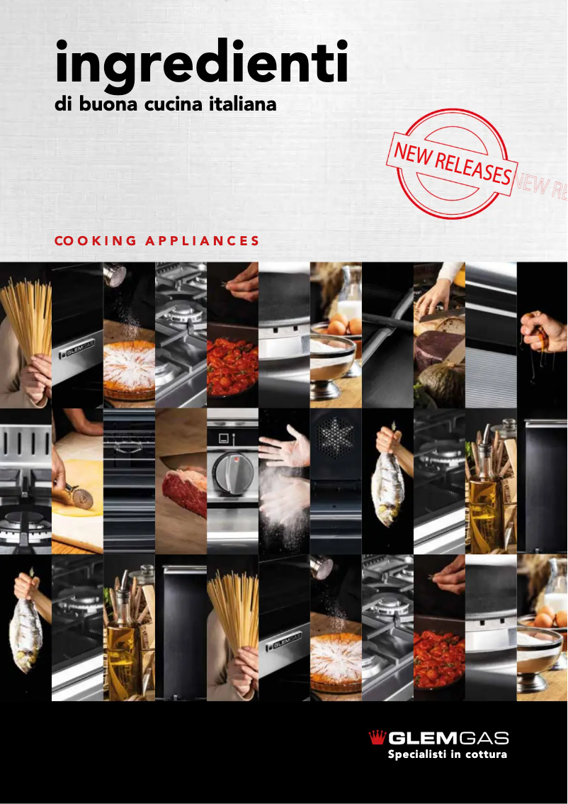 Page 1 of the manual Catalogue Glem Gas GS965GE