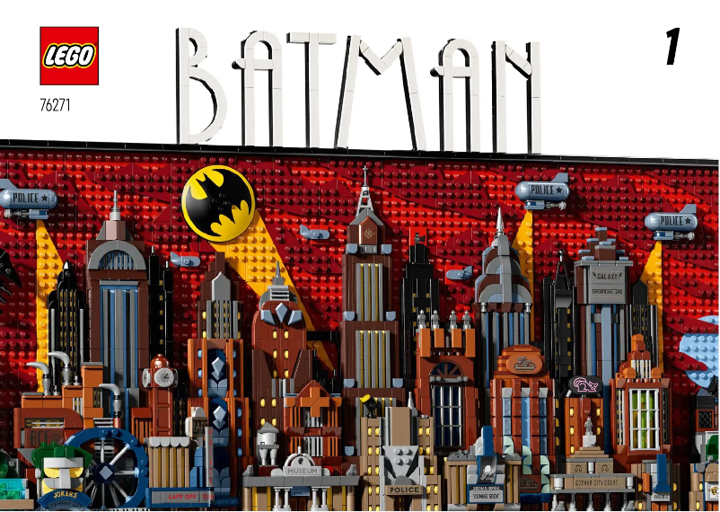 Page 1 of the manual User Manual Lego Batman 76271