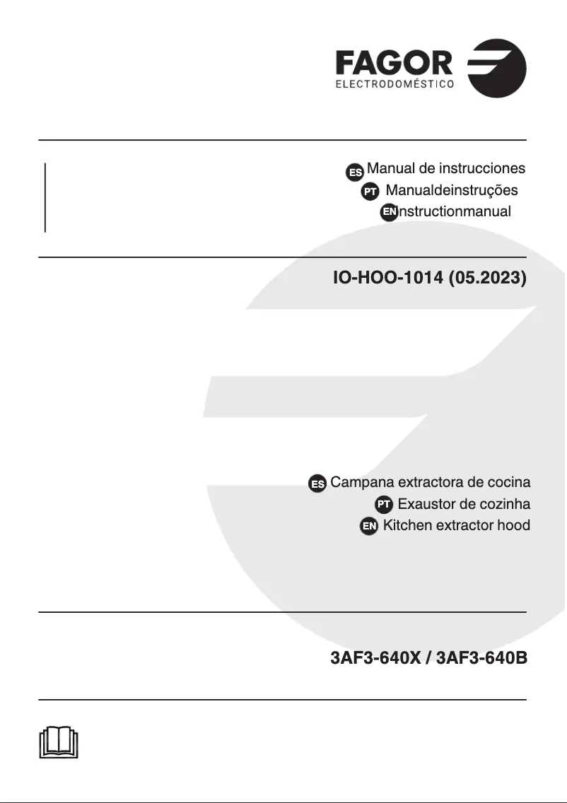 First page image of the manual for 3AF3-640B