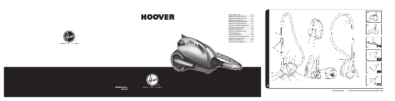 Page 1 of the manual User Manual Hoover FV70_FV07011