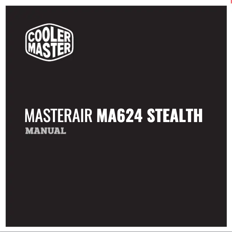 First page image of the manual for MasterAir MA624 Stealth