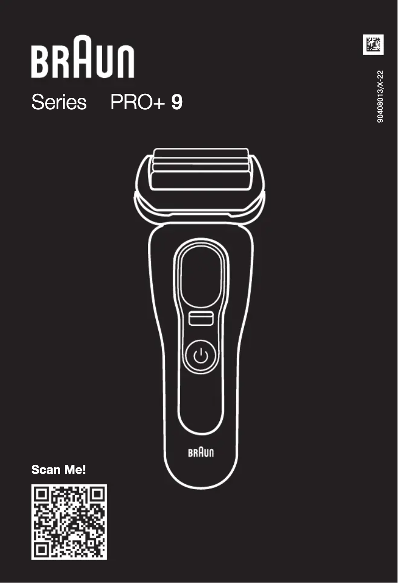 Page 1 of the manual User Manual Braun Series 9 Pro 9410s