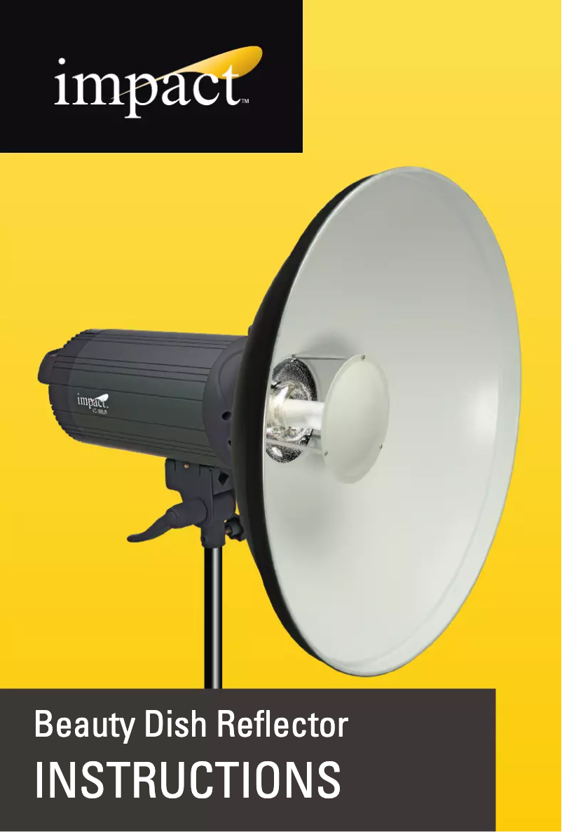 Page 1 of the manual User Manual Impact BD-16