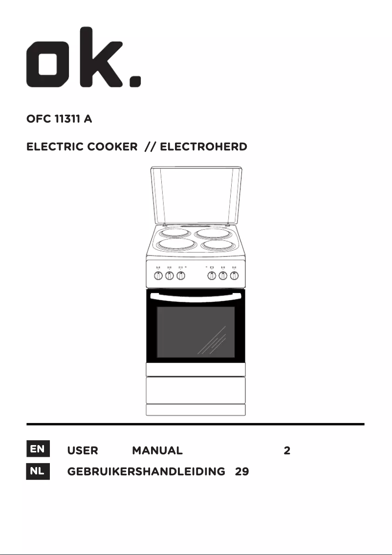 First page image of the manual for OFC 11311