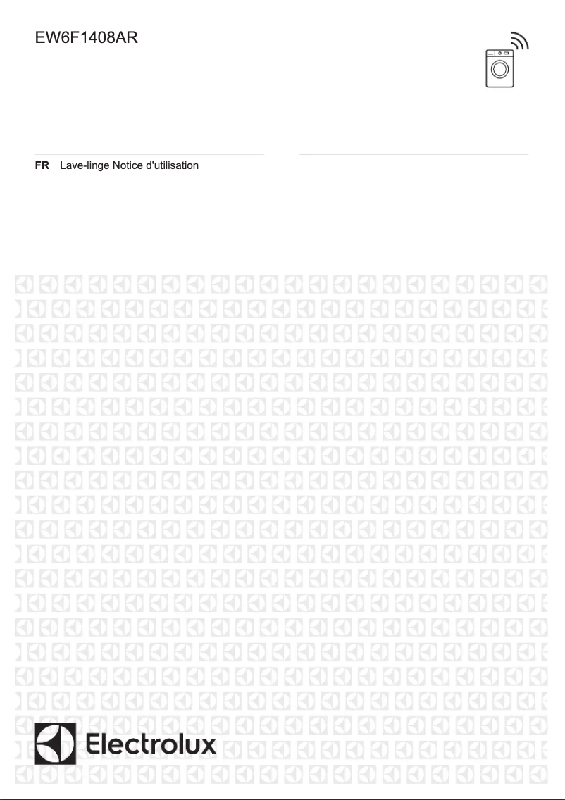 First page image of the manual for EW6F1408AR