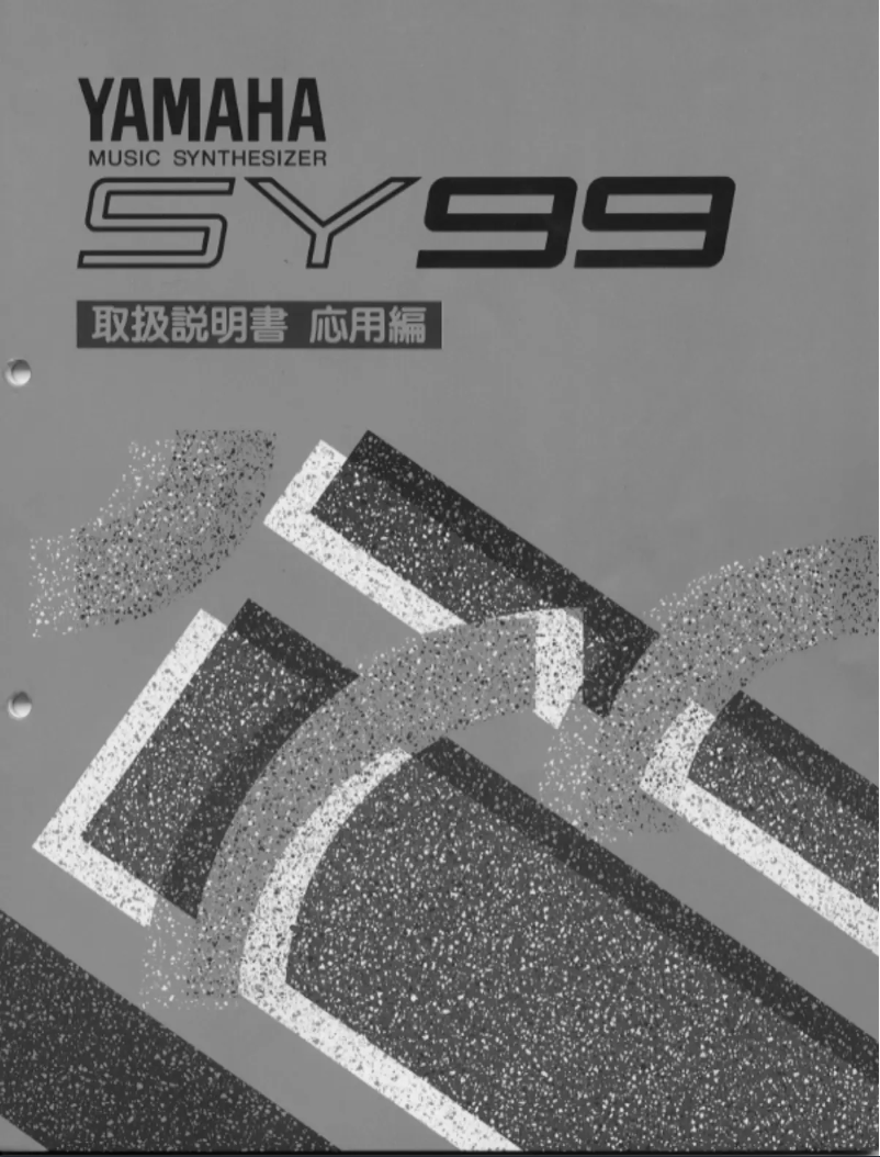Page 1 of the manual User Manual Yamaha SY99