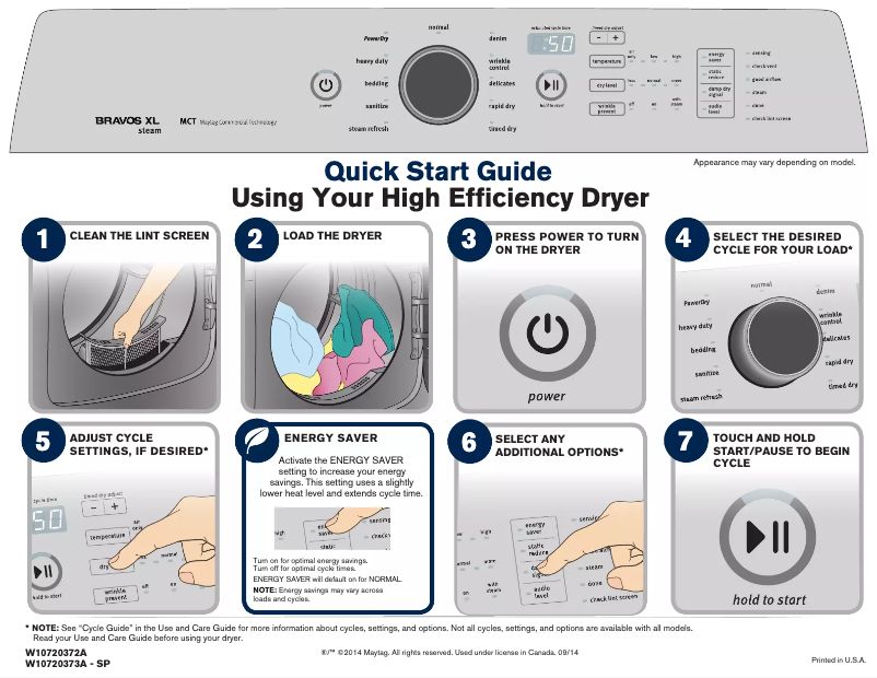 Page 1 of the manual User Manual Maytag MGDB835DC