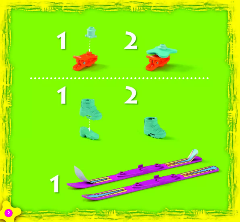 Page 1 of the manual User Manual Lego Scala 3151