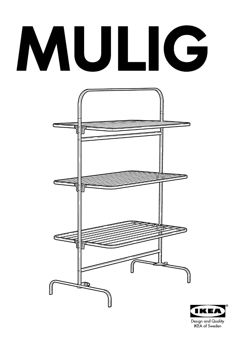 First page image of the manual for MULIG 202.196.58