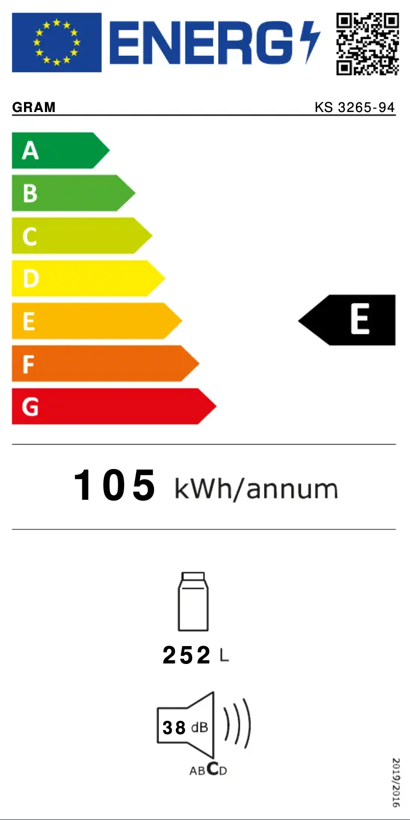 First page image of the manual for KS 3265-94