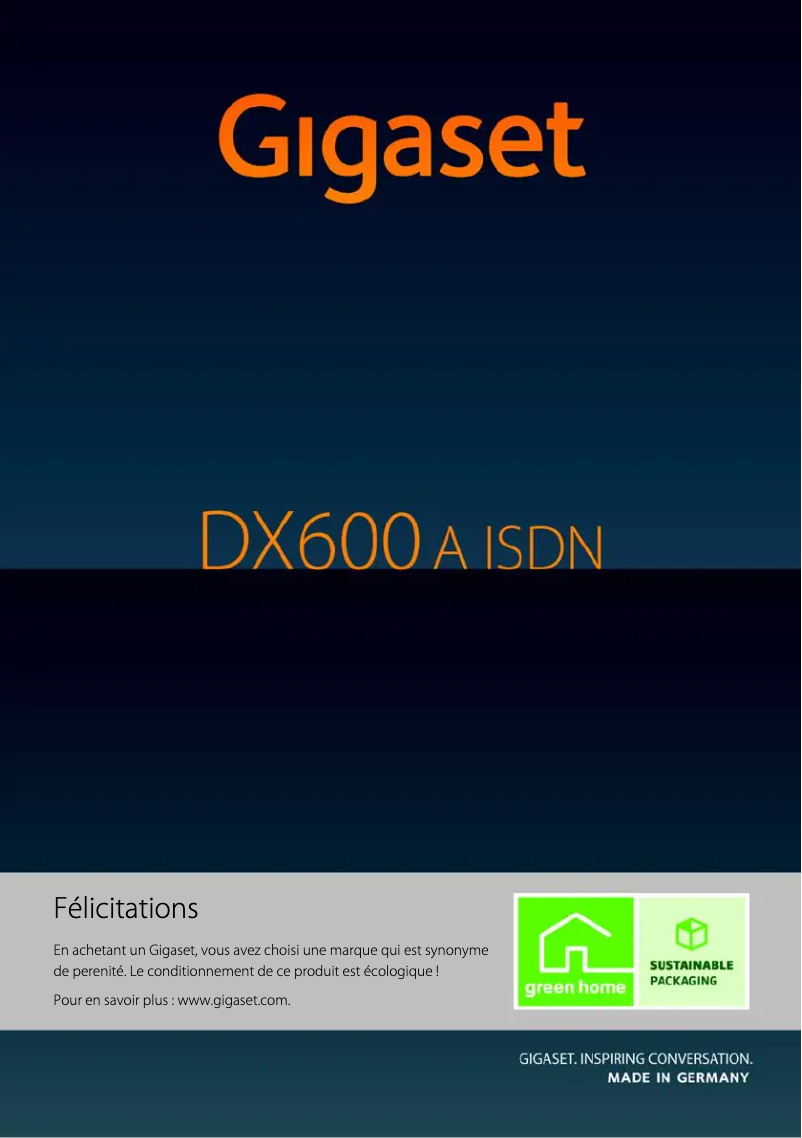 First page image of the manual for DL500A