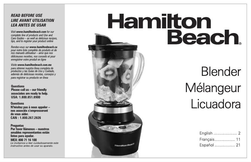 First page image of the manual for 56206