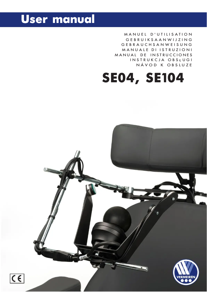 Page 1 of the manual User Manual Vermeiren Forest 3