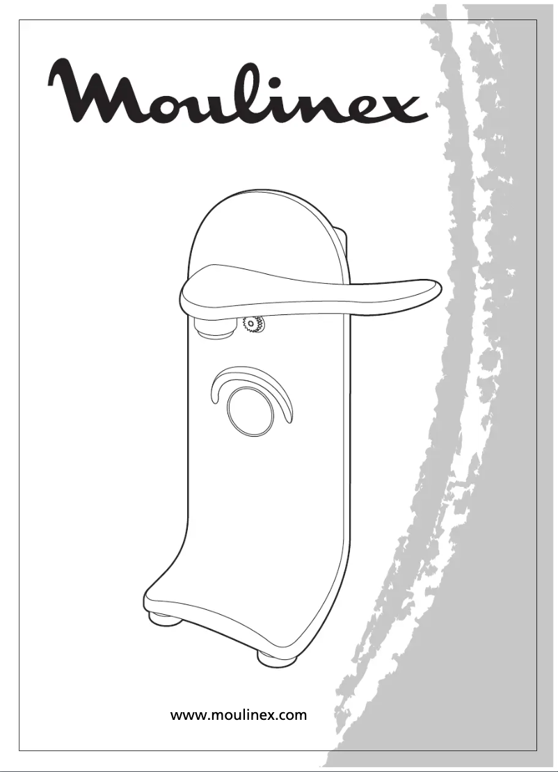 Page 1 of the manual User Manual Moulinex DJJ1