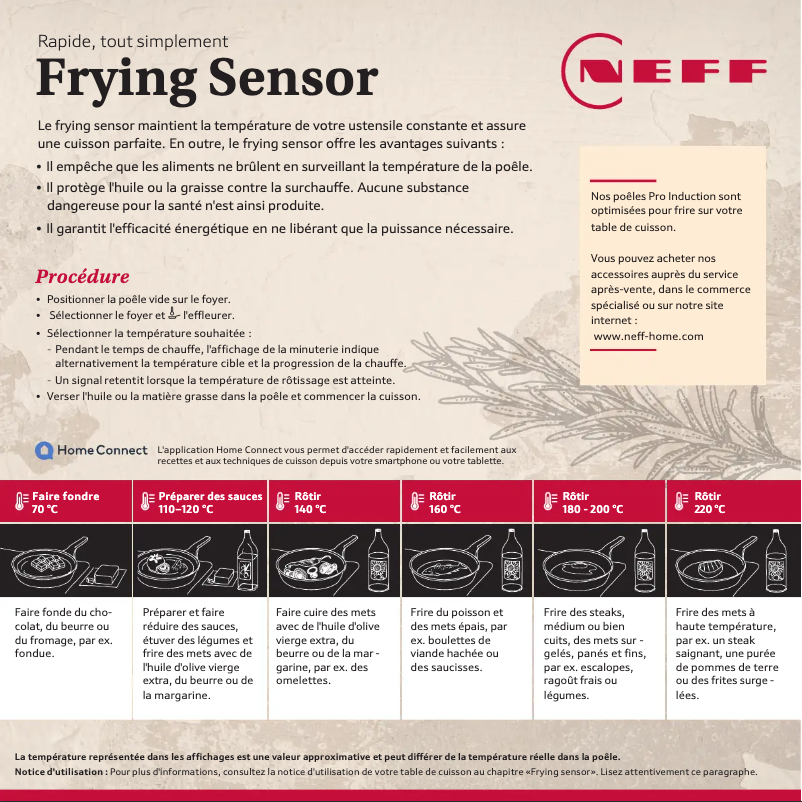 Page 1 of the manual User Manual Neff T68AUV4C0