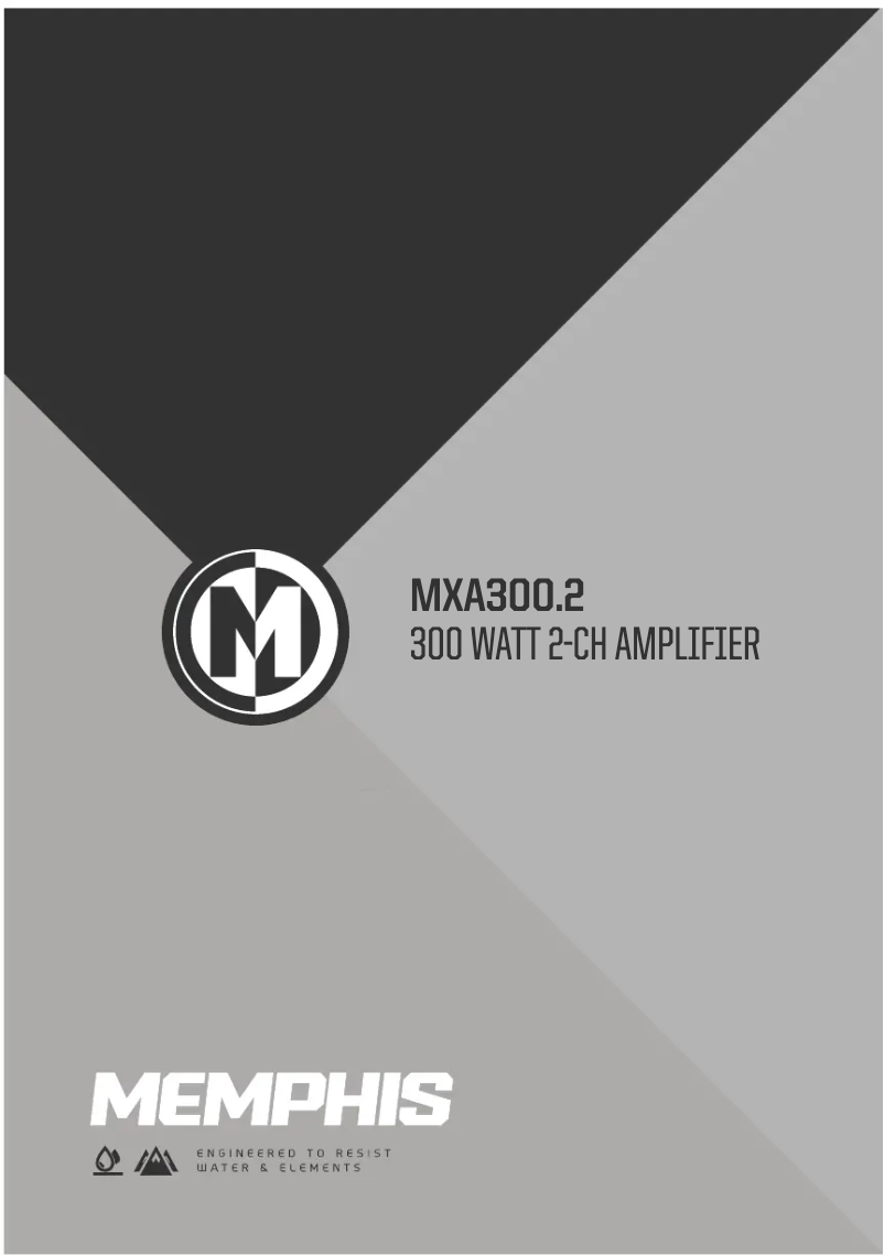 First page image of the manual for MXA300.2