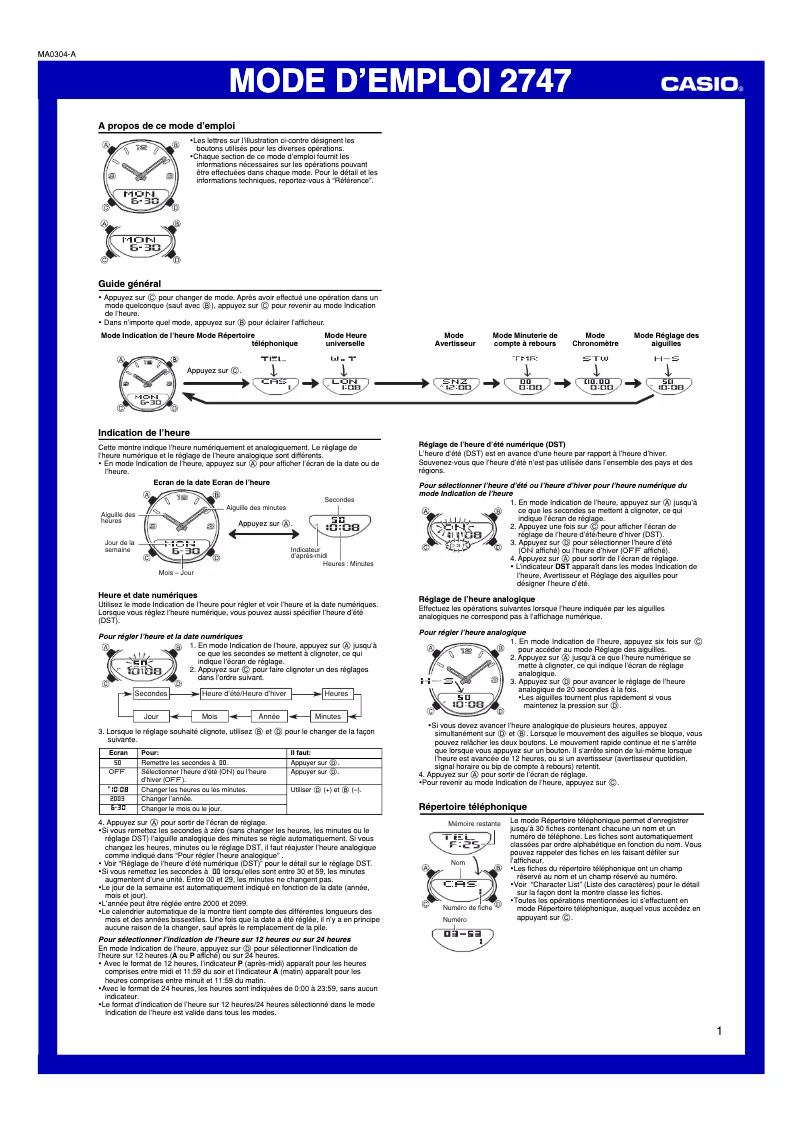 First page image of the manual for AW-81