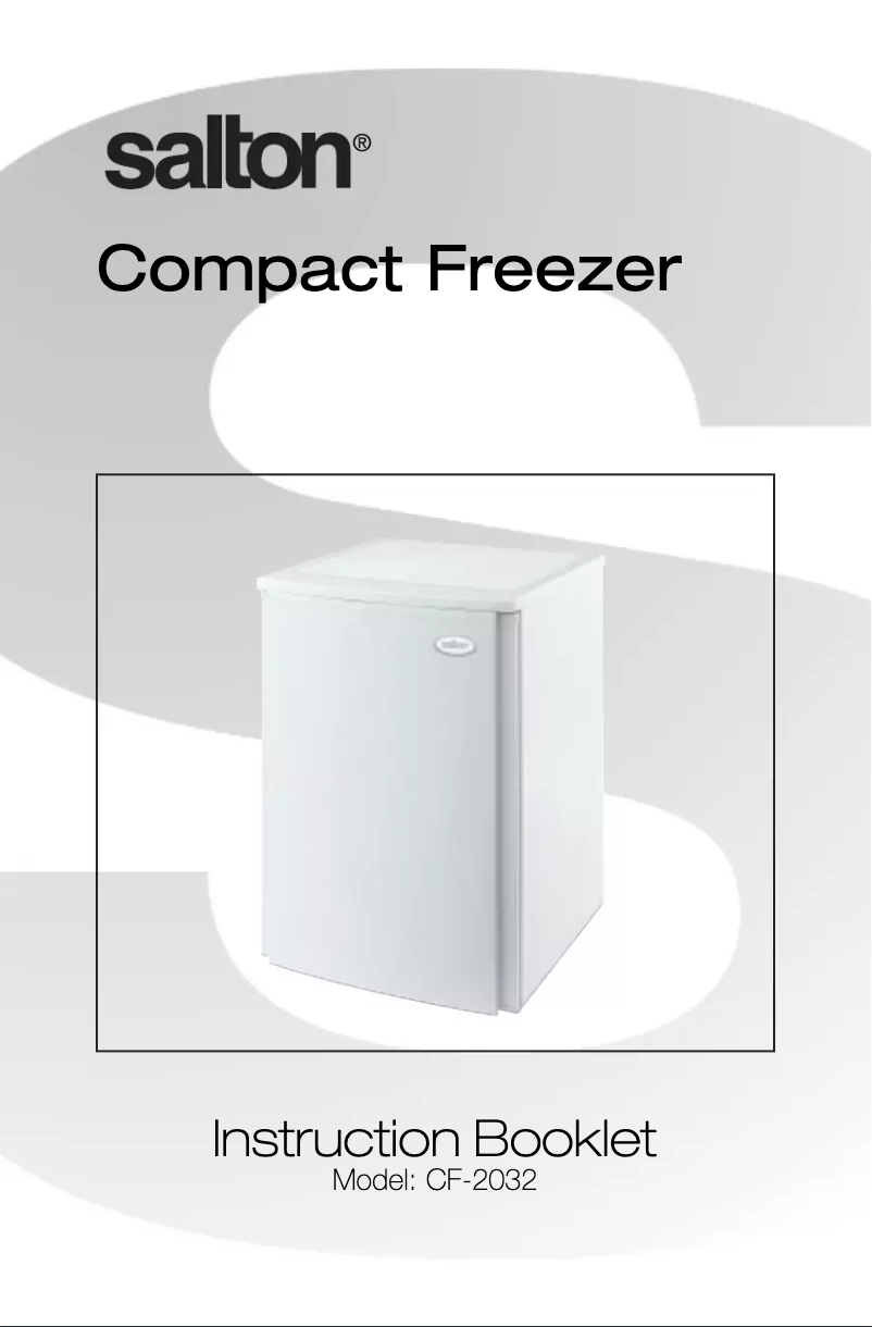 First page image of the manual for CF2032